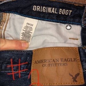 American Eagle Original boot cut jeans Size 29x32